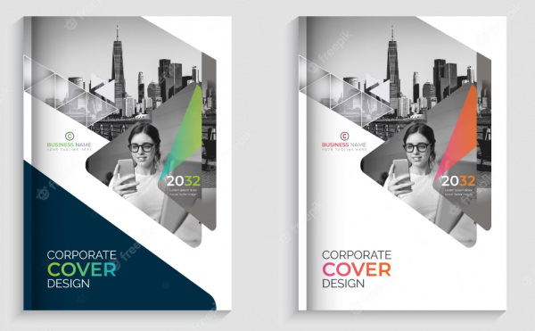 Desain cover buku dengan kombinasi foto dan ilustrasi